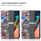 For Xiaomi Pad 5 Custer Painted PU Leather Case with Sleep / Wake-up Function & 3-Fold Holder(Graffiti)