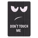 For Xiaomi Pad 5 Custer Painted PU Leather Case with Sleep / Wake-up Function & 3-Fold Holder(Big Eye Me)