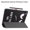 For Xiaomi Pad 5 Custer Painted PU Leather Case with Sleep / Wake-up Function & 3-Fold Holder(Big Eye Me)