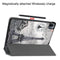 For Xiaomi Pad 5 Custer Painted PU Leather Case with Sleep / Wake-up Function & 3-Fold Holder(Retro Tower)