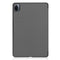 For Xiaomi Pad 5 Custer Texture Horizontal Flip Leather Case with Three-folding Holder & Sleep / Wake-up Function(Grey)