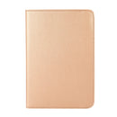 360 Degree Rotation Litchi Texture Flip Leather Tablet Case with Holder For iPad mini 6(Gold)