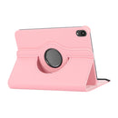 360 Degree Rotation Litchi Texture Flip Leather Tablet Case with Holder For iPad mini 6(Pink)