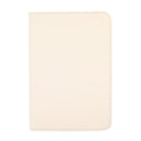 360 Degree Rotation Litchi Texture Flip Leather Tablet Case with Holder For iPad mini 6(White)