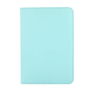 360 Degree Rotation Litchi Texture Flip Leather Tablet Case with Holder For iPad mini 6(Sky Blue)