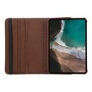 360 Degree Rotation Litchi Texture Flip Leather Tablet Case with Holder For iPad mini 6(Green)