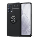 For OPPO Realme GT Master Metal Ring Holder 360 Degree Rotating TPU Case(Black)