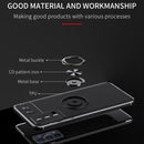 For OPPO Realme GT Master Metal Ring Holder 360 Degree Rotating TPU Case(Black)