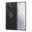 For OPPO Realme GT Explorer Master Metal Ring Holder 360 Degree Rotating TPU Case(Black)