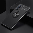 For OPPO Realme GT Explorer Master Metal Ring Holder 360 Degree Rotating TPU Case(Black)