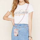 Electroplating Splicing Marble Flower Pattern TPU Shockproof Case with Lanyard For iPhone XS / X(Pink Flower)