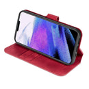 DG.MING Retro Oil Side Horizontal Flip Leather Case with Holder & Card Slots & Wallet For iPhone 13 Pro Max(Red)