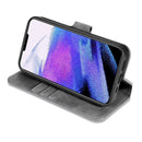 DG.MING Retro Oil Side Horizontal Flip Leather Case with Holder & Card Slots & Wallet For iPhone 13 Pro Max(Grey)