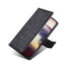 Skin Feel Crocodile Texture Magnetic Clasp Horizontal Flip PU Leather Case with Holder & Card Slots & Wallet For OPPO Reno5 5G / Find X3 Lite(Black)