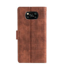 Skin Feel Crocodile Texture Magnetic Clasp Horizontal Flip PU Leather Case with Holder & Card Slots & Wallet For Xiaomi Poco X3 NFC / Poco X3(Brown)