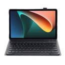 A0N5 Ultra-thin Detachable Lambskin Texture TPU Bluetooth Keyboard Leather Tablet Case with Holder For Xiaomi Pad 5 / 5 Pro(Black)
