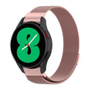 For Samsung Galaxy Watch4 40mm Milanese Watch Band(Rose Pink)