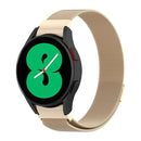 For Samsung Galaxy Watch4 40mm Milanese Watch Band(Champagne Gold)