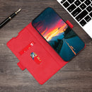 For Samsung Galaxy A12 Ultra-thin Voltage Side Buckle PU + TPU Horizontal Flip Leather Case with Holder & Card Slot(Red)