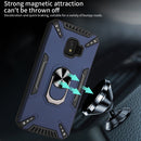 For Samsung Galaxy J2 Core PC + TPU Protective Case with 360 Degrees Rotatable Ring Holder(Dark Green)