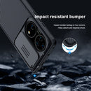 For Huawei P50 Pro NILLKIN Black Mirror Pro Series PC Camshield Full Coverage Dust-proof Scratch Resistant Case(Black)