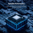 ORICO CT2U3-10AB-WH 10 In 1 Plastic Stripes Multi-Port USB HUB with Individual Switches, UK Plug(White)