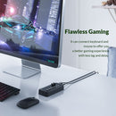 ORICO CT2U3-10AB-WH 10 In 1 Plastic Stripes Multi-Port USB HUB with Individual Switches, UK Plug(White)