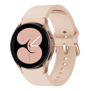 For Samsung Galaxy Watch4 40mm Universal Silicone Colorful Buckle Watch Band(Pink)