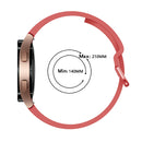For Samsung Galaxy Watch4 40mm Universal Silicone Colorful Buckle Watch Band(Red)