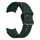 For Samsung Galaxy Watch4 40mm Universal Silicone Colorful Buckle Watch Band(Green)
