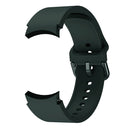 For Samsung Galaxy Watch4 40mm Universal Silicone Colorful Buckle Watch Band(Green)