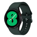 For Samsung Galaxy Watch4 40mm Universal Silicone Colorful Buckle Watch Band(Green)