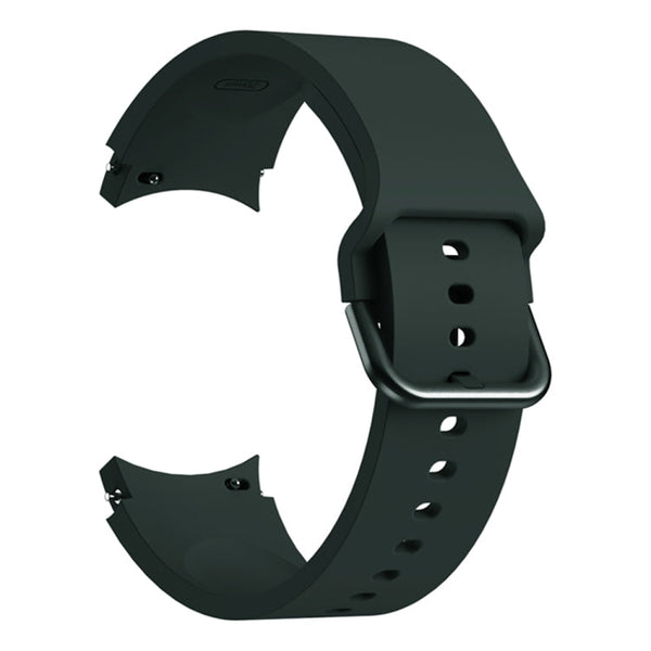 For Samsung Galaxy Watch4 Classic 46mm Universal Silicone Colorful Buckle Watch Band(Green)