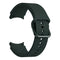 For Samsung Galaxy Watch4 Classic 46mm Universal Silicone Colorful Buckle Watch Band(Green)