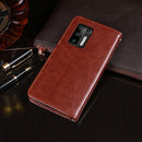 idewei Crazy Horse Texture Horizontal Flip Leather Case with Holder & Card Slots & Wallet For Doogee S97 Pro(Brown)