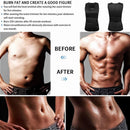 Neoprene Men Sport Body Shapers Vest Waist Body Shaping Corset, Size:XXL(Grey)