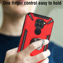 For Xiaomi Redmi Note 9 4G PC + TPU Protective Case with 360 Degrees Rotatable Ring Holder(Royal Blue)