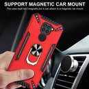 For Xiaomi Redmi Note 9 4G PC + TPU Protective Case with 360 Degrees Rotatable Ring Holder(Royal Blue)