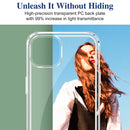 Crystal Clear Shockproof PC + TPU Protective Case For iPhone 13(Transparent)