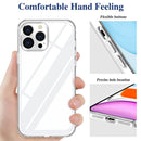 Crystal Clear Shockproof PC + TPU Protective Case For iPhone 13 Pro(Transparent)