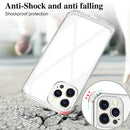 Crystal Clear Shockproof PC + TPU Protective Case For iPhone 12 Pro Max(Transparent)
