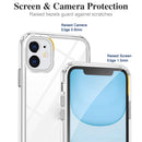 Crystal Clear Shockproof PC + TPU Protective Case For iPhone 11(Transparent)