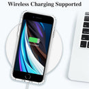 Crystal Clear Shockproof PC + TPU Protective Case For iPhone SE 2022 / SE 2020 / 8 / 7(Transparent)