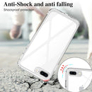 Crystal Clear Shockproof PC + TPU Protective Case For iPhone 8 Plus / 7 Plus(Transparent)