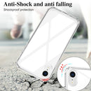 Crystal Clear Shockproof PC + TPU Protective Case For iPhone XR(Transparent)