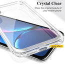 Crystal Clear Shockproof PC + TPU Protective Case For iPhone XR(Transparent)