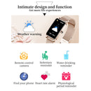 ZX19 1.45 inch HD Screen Bluetooth 5.0 IP68 Waterproof Women Smart Watch, Support Sleep Monitor / Menstrual Cycle Reminder / Heart Rate Monitor / Blood Oxygen Monitoring, Style: Milanese Strap(Silver)