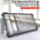 For Google Pixel 6 Pro IMAK All-inclusive Shockproof Airbag TPU Case with Screen Protector(Transparent Black)
