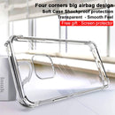 For Nokia XR20 IMAK All-inclusive Shockproof Airbag TPU Case with Screen Protector(Transparent)