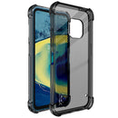 For Nokia XR20 IMAK All-inclusive Shockproof Airbag TPU Case with Screen Protector(Transparent Black)